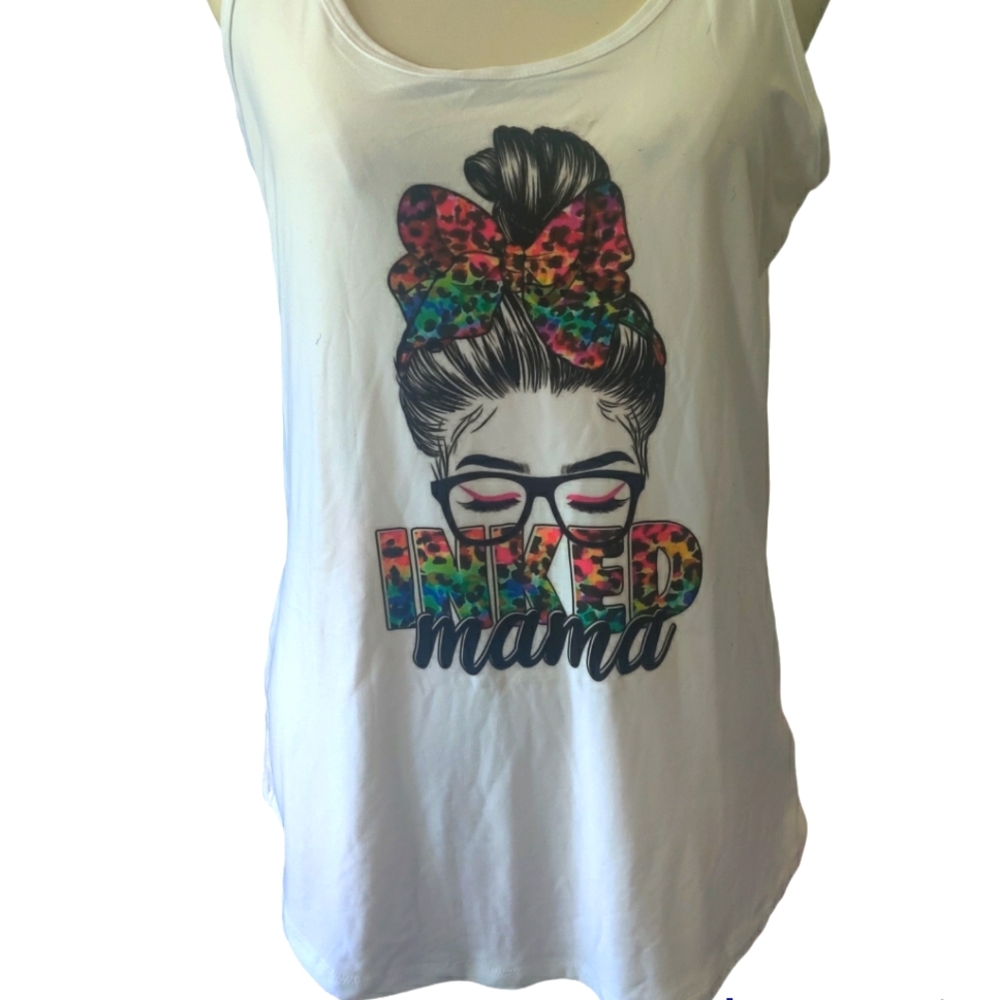 Inked momma tank
